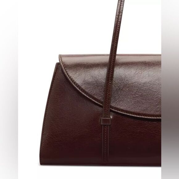 Reformation Brown
Elena Small Leather Shoulder Bag - Picture 4 of 10